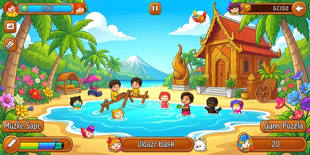 Momen seru saat bermain dalam mode multiplayer.