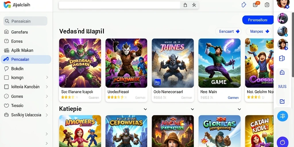 Visual grafis HARTA11 yang memukau dengan efek warna yang cerah.