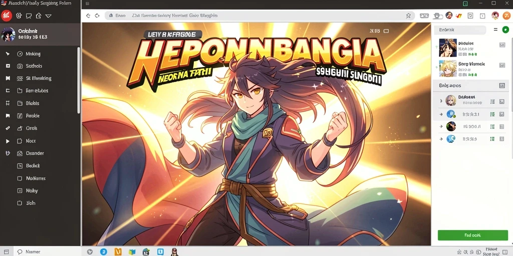 Screenshot memperlihatkan lingkungan permainan yang detail dan hidup.