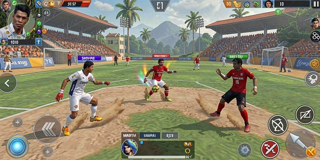 Pengalaman multiplayer yang seru dan kompetitif.