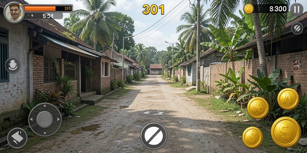 Fitur chat yang memungkinkan interaksi antar pemain secara langsung.