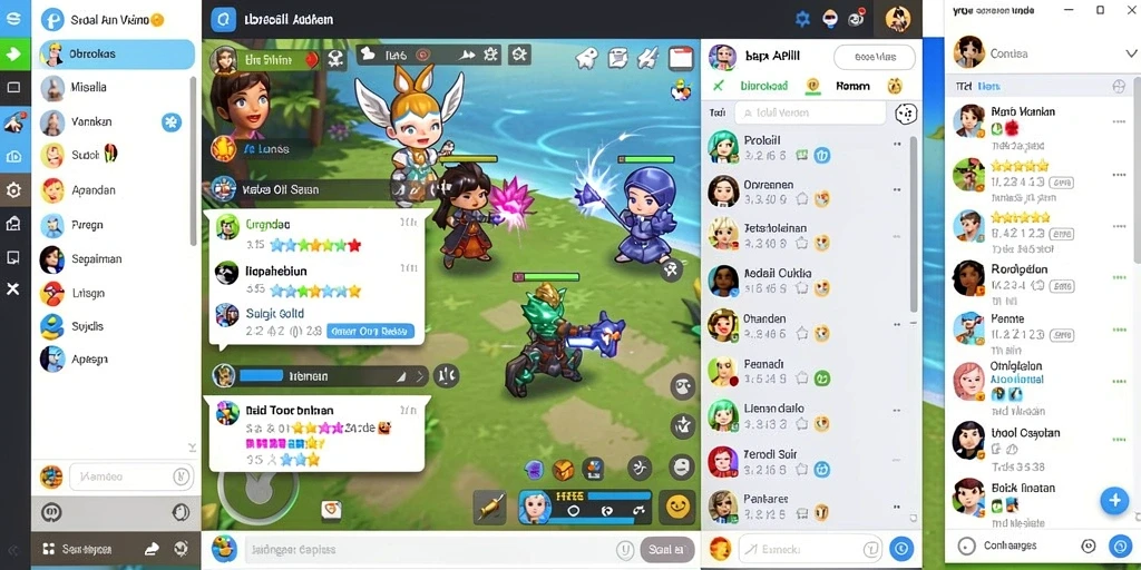 Tangkapan layar memperlihatkan mode multiplayer yang seru dan kompetitif.